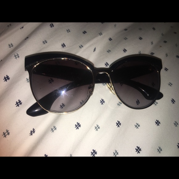 Miu Miu Black Diamond Embellished Sunglasses